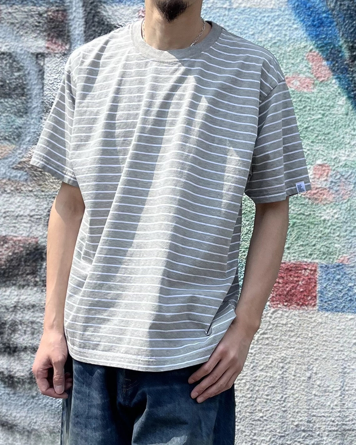 SEQUEL / BORDER T-SHIRT (SQ-26SS-CS-01)