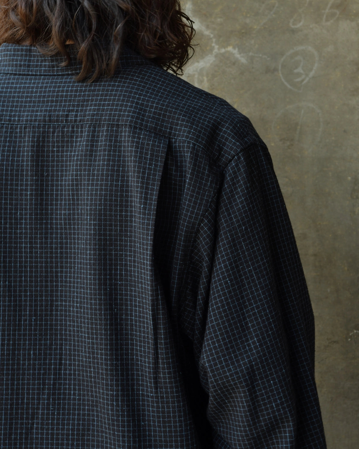 A.PRESSE / Silk Nep Loop Collar Shirt (26AAP-02-14)