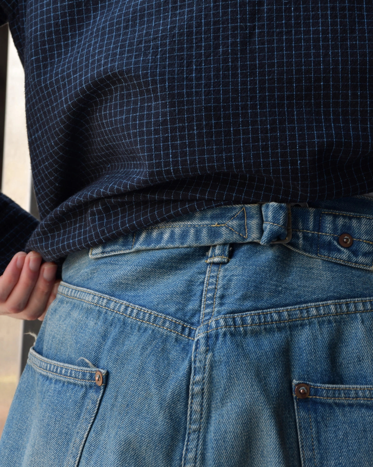 A.PRESSE / No.2 Washed Denim Pants (AP-4008)