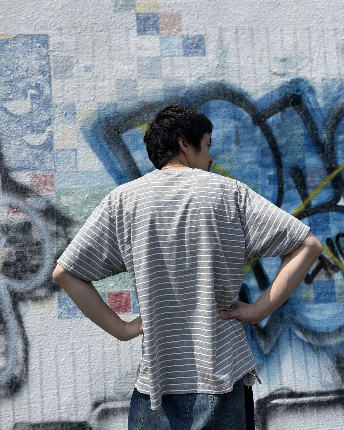 SEQUEL / BORDER T-SHIRT (SQ-26SS-CS-01)