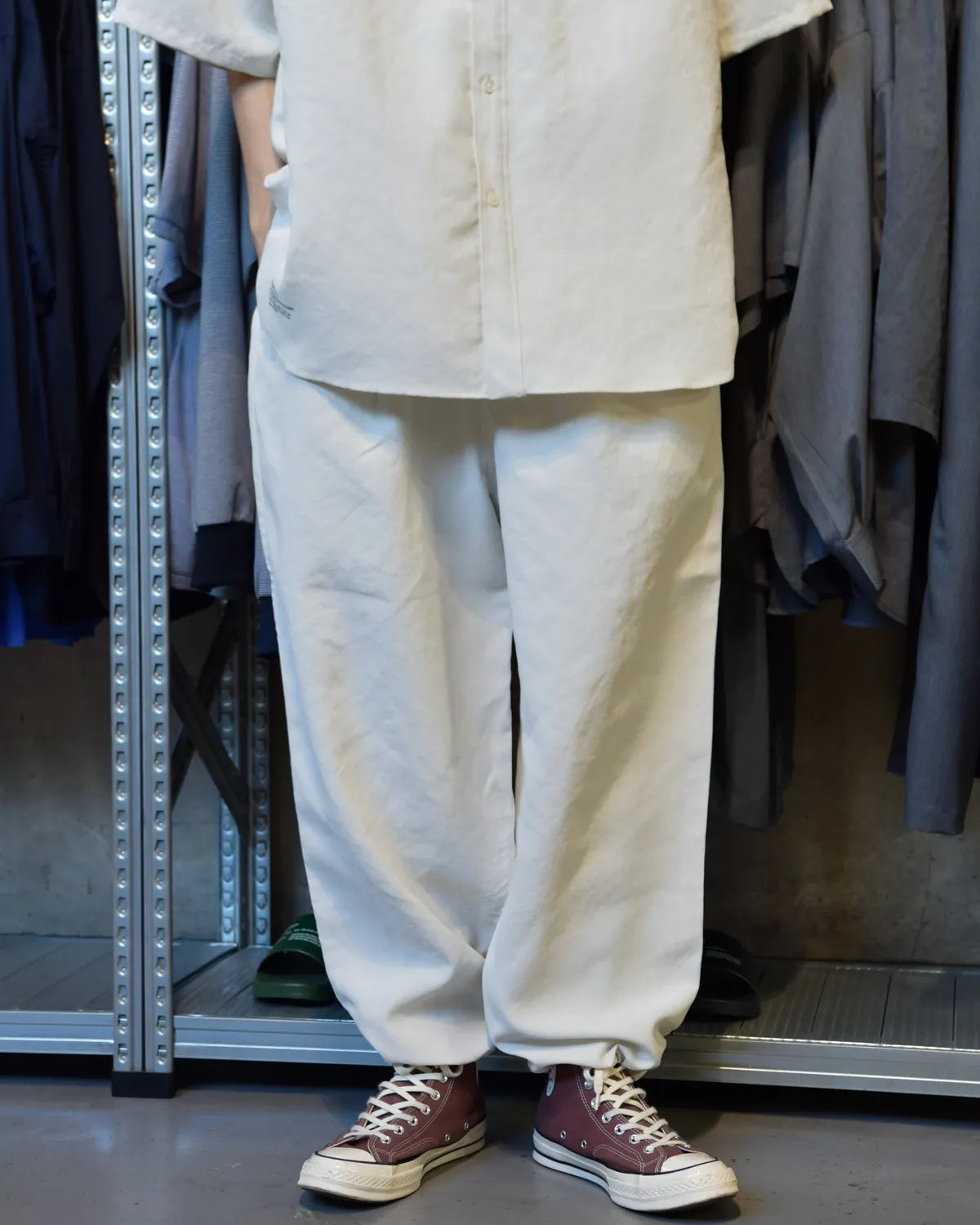 FreshService / DRY WASHER POPLIN EASY PANTS (FSC263-40064)