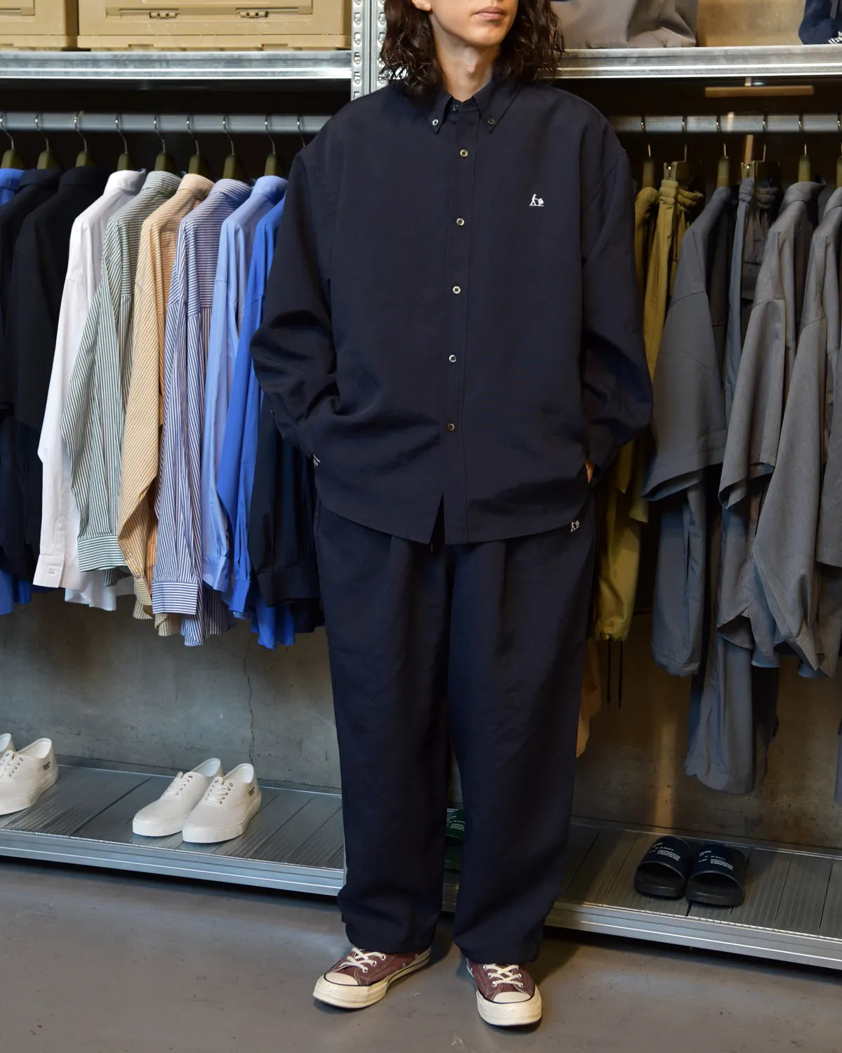 FreshService / DRY WASHER POPLIN EASY PANTS (FSC263-40064)