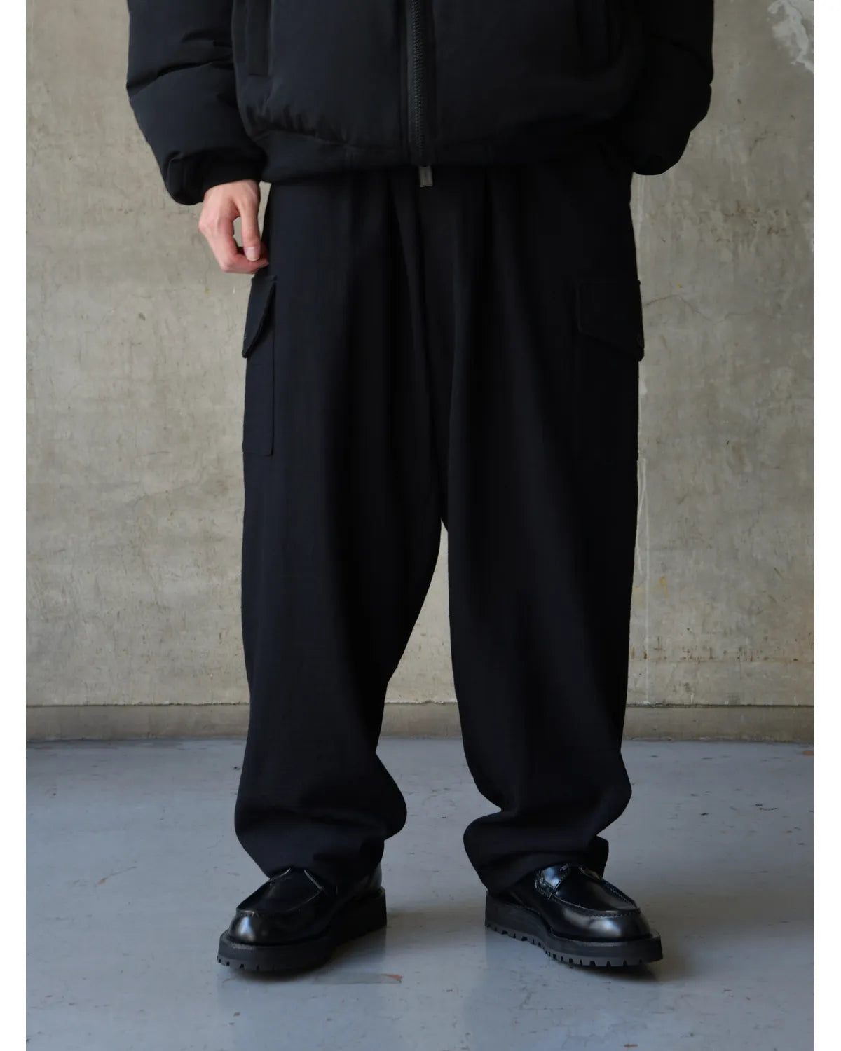 YOHJI YAMAMOTO / PANTS (HW-T37-086-1A26)