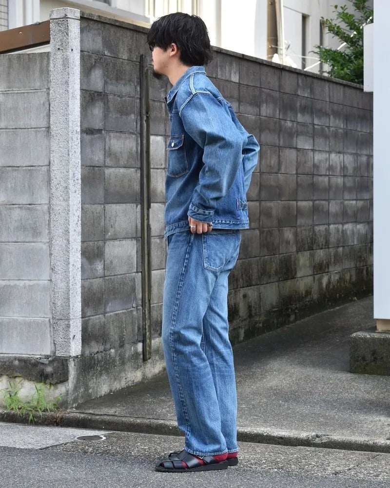 CIOTA / Straight 5 Pocket pants  (PTLM-21STB-NIMDBL-D)