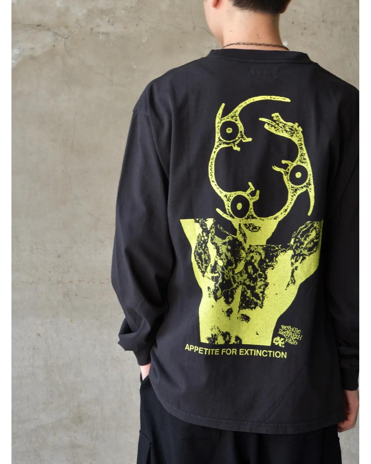 ECSTATIC RESEARCH / SERVICE  L/S T-SHIRT (EC0011-0105)
