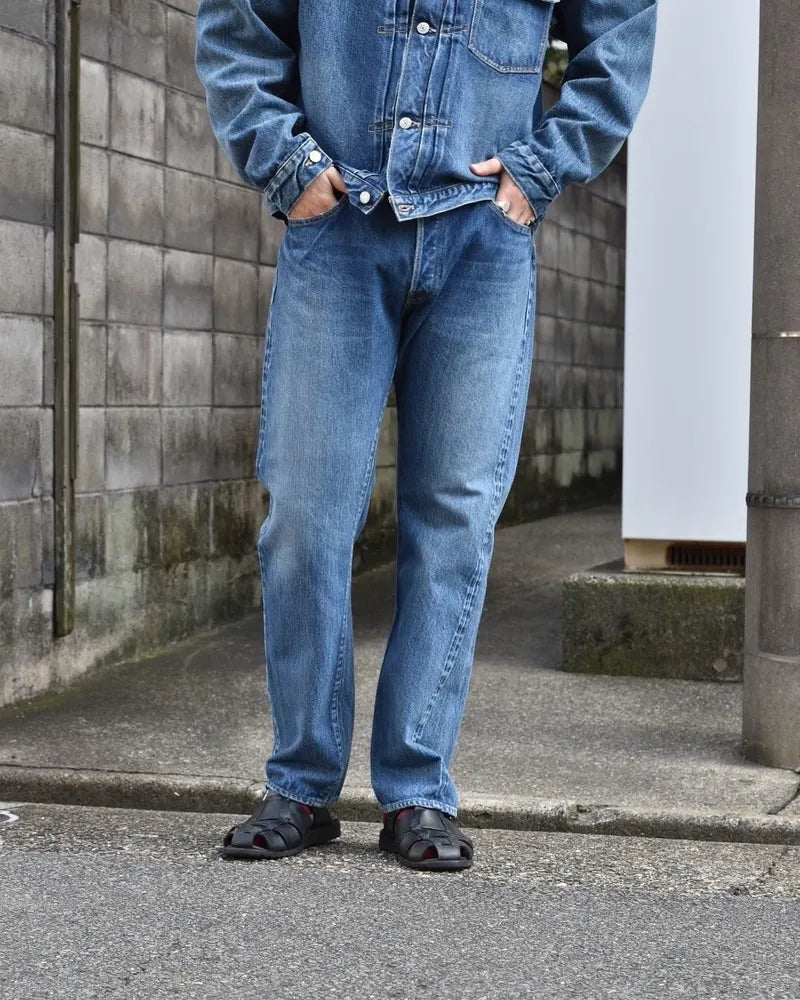 CIOTA / Straight 5 Pocket pants  (PTLM-21STB-NIMDBL-D)