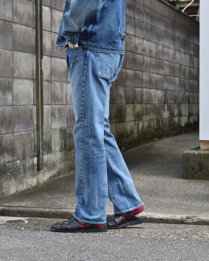 CIOTA / Straight 5 Pocket pants  (PTLM-21STB-NIMDBL-D)