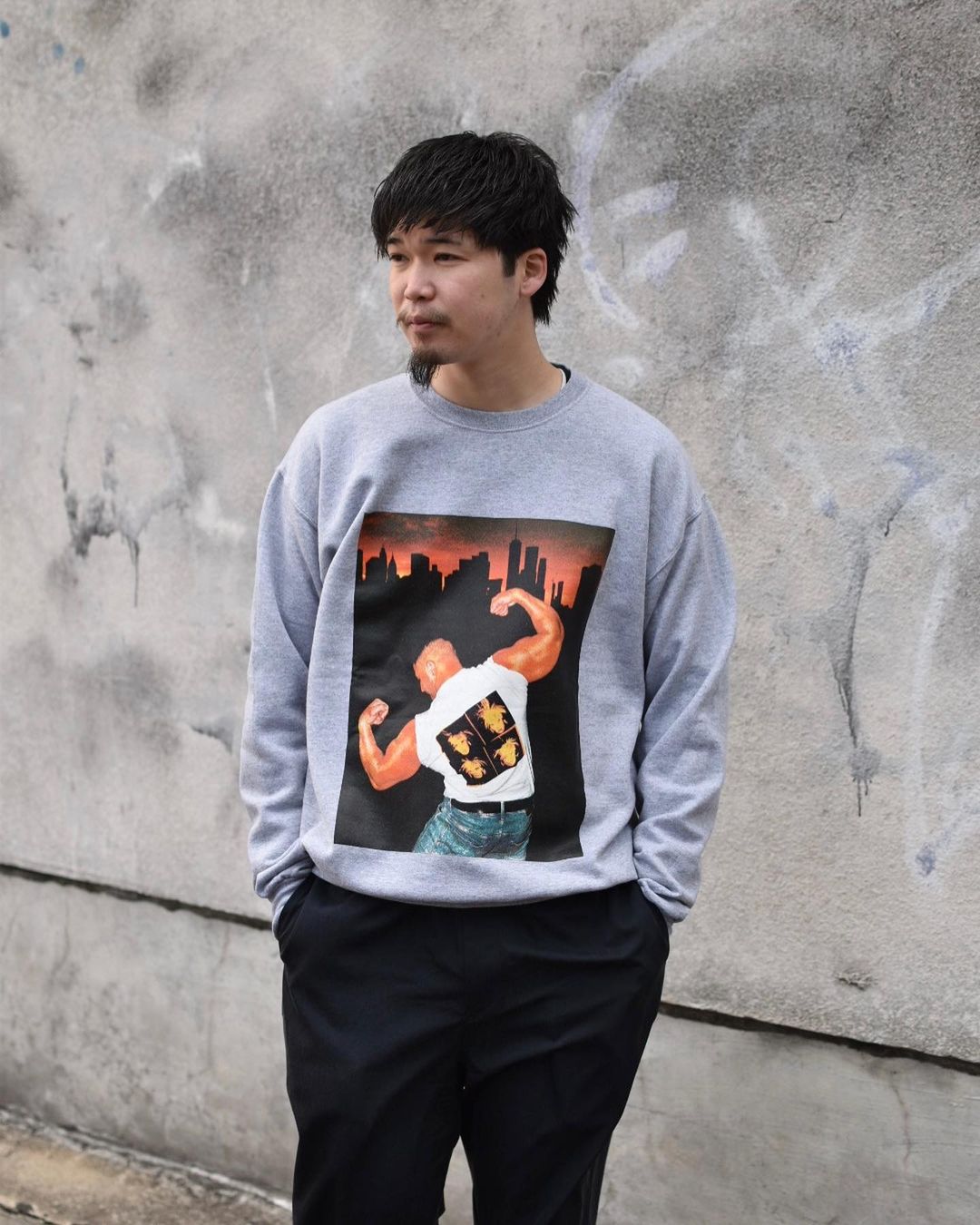 WACKO MARIA(ワコマリア) / JIRO KONAMI CREW NECK SWEAT SHIRT(TYPE-4