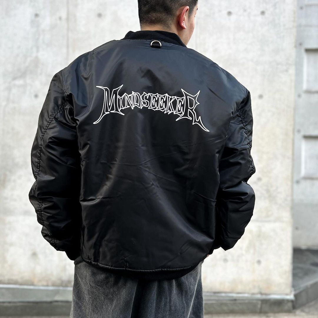 mindseeker / Black Metal Logo Big MA-1