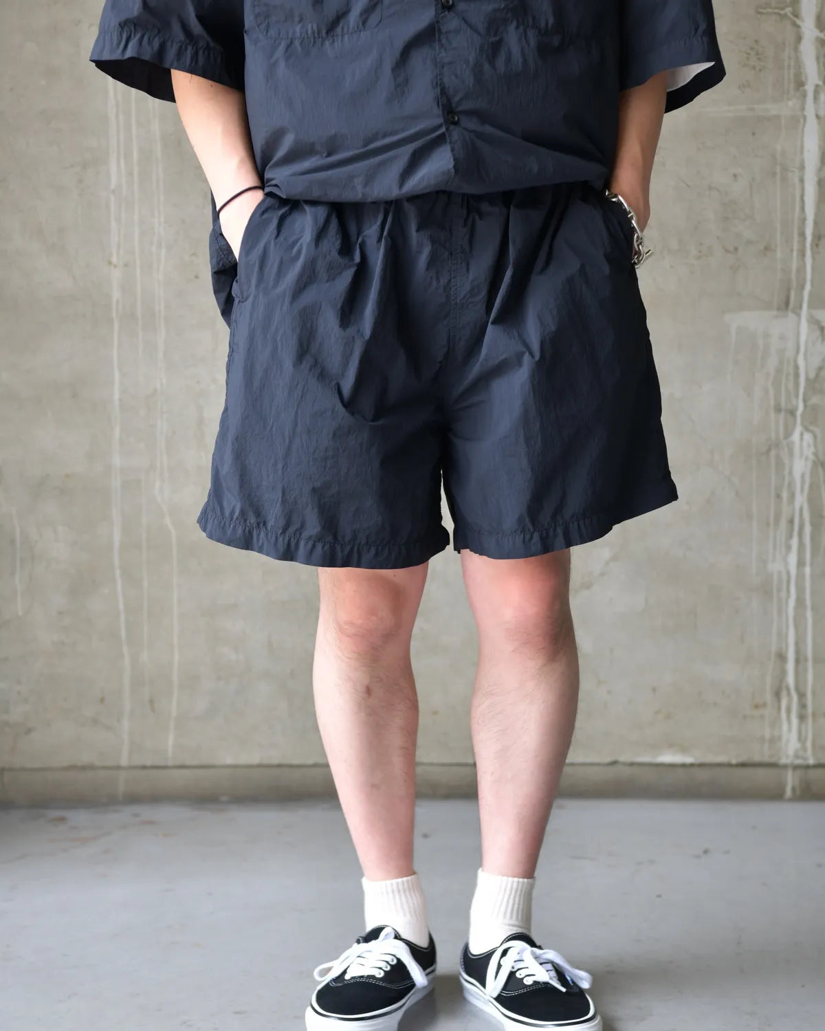 COOTIE PRODUCTIONS® / Garment Dyed Nylon Easy Shorts (CTE-26S128)