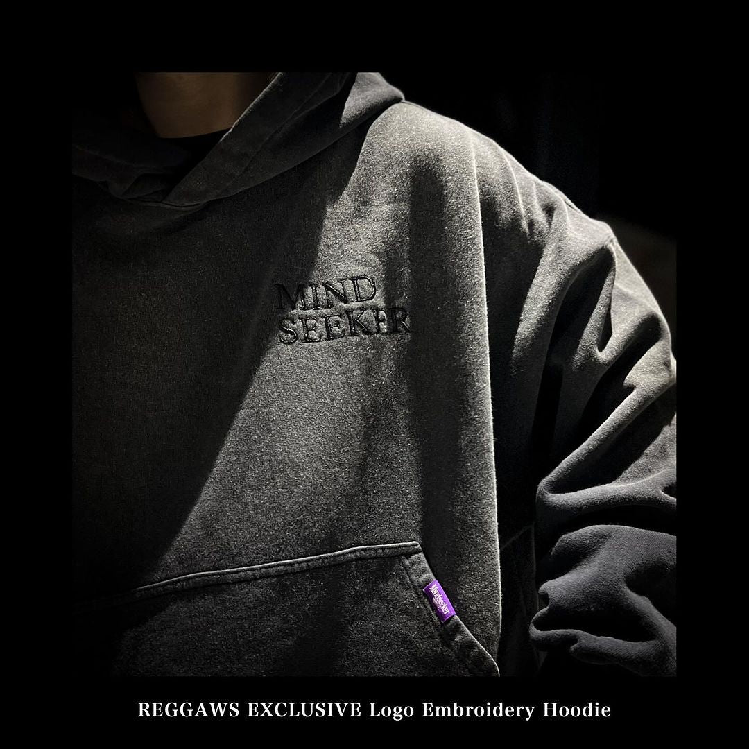 mindseeker / REGGAWS EXCLUSIVE Logo Embroidery Hoodie