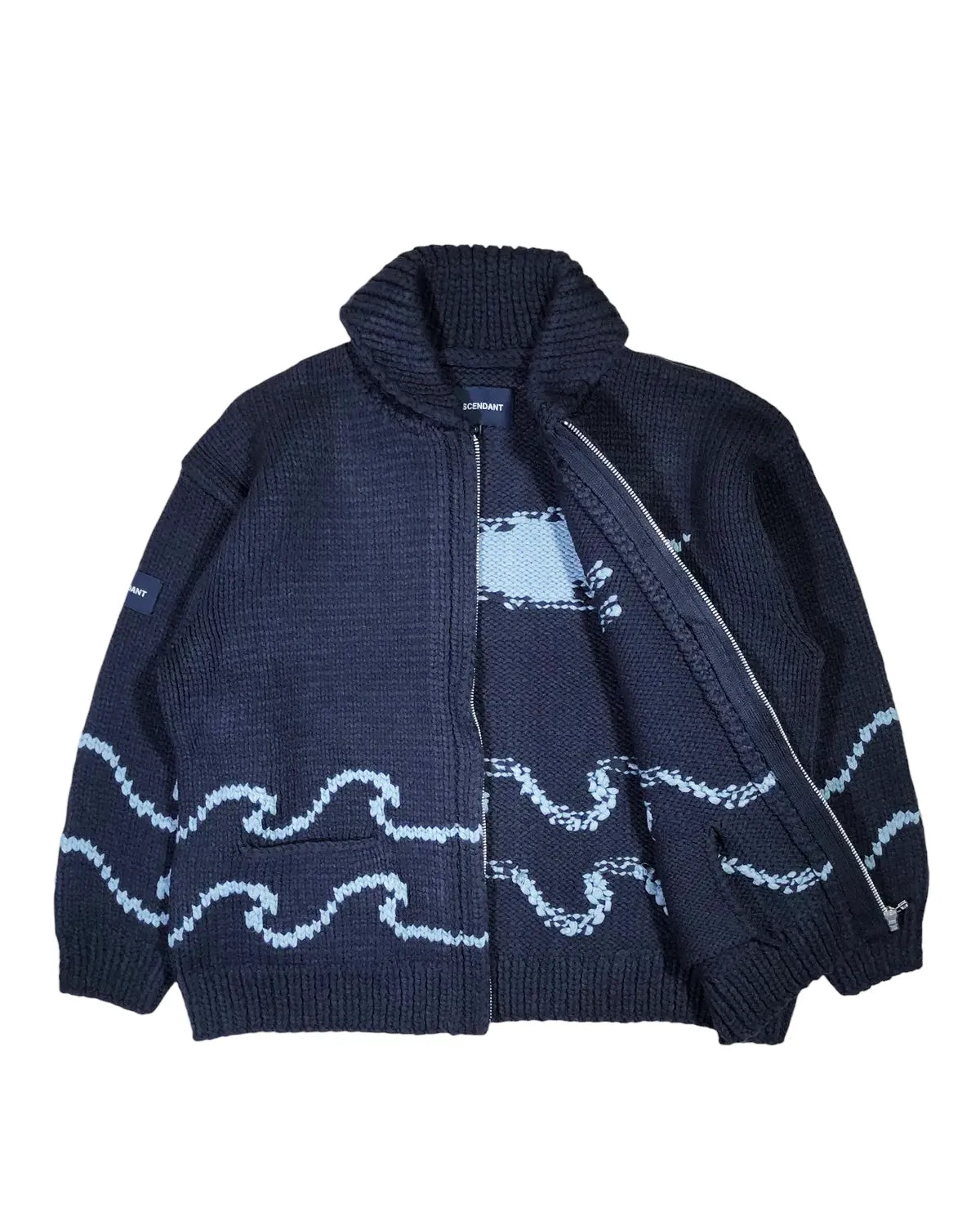 DESCENDANT / CACHALOT COWICHAN SWEATER (252MADS-JKM01)