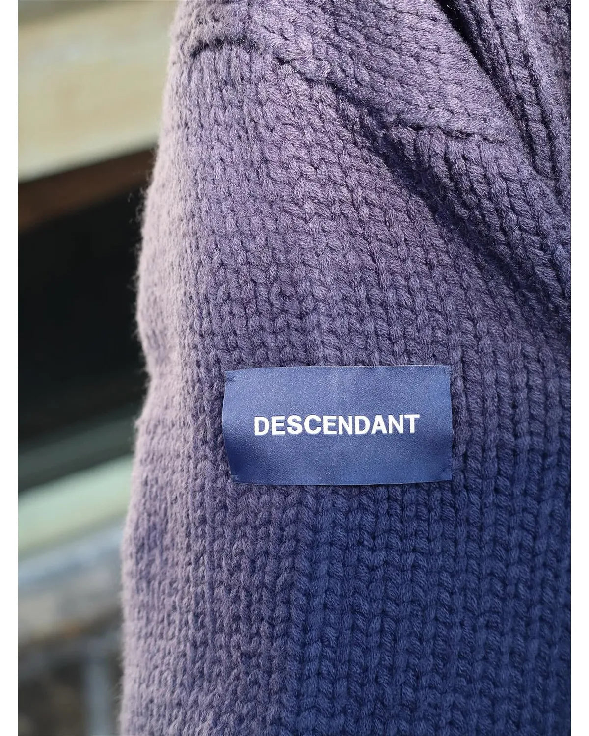 DESCENDANT / CACHALOT COWICHAN SWEATER (252MADS-JKM01)