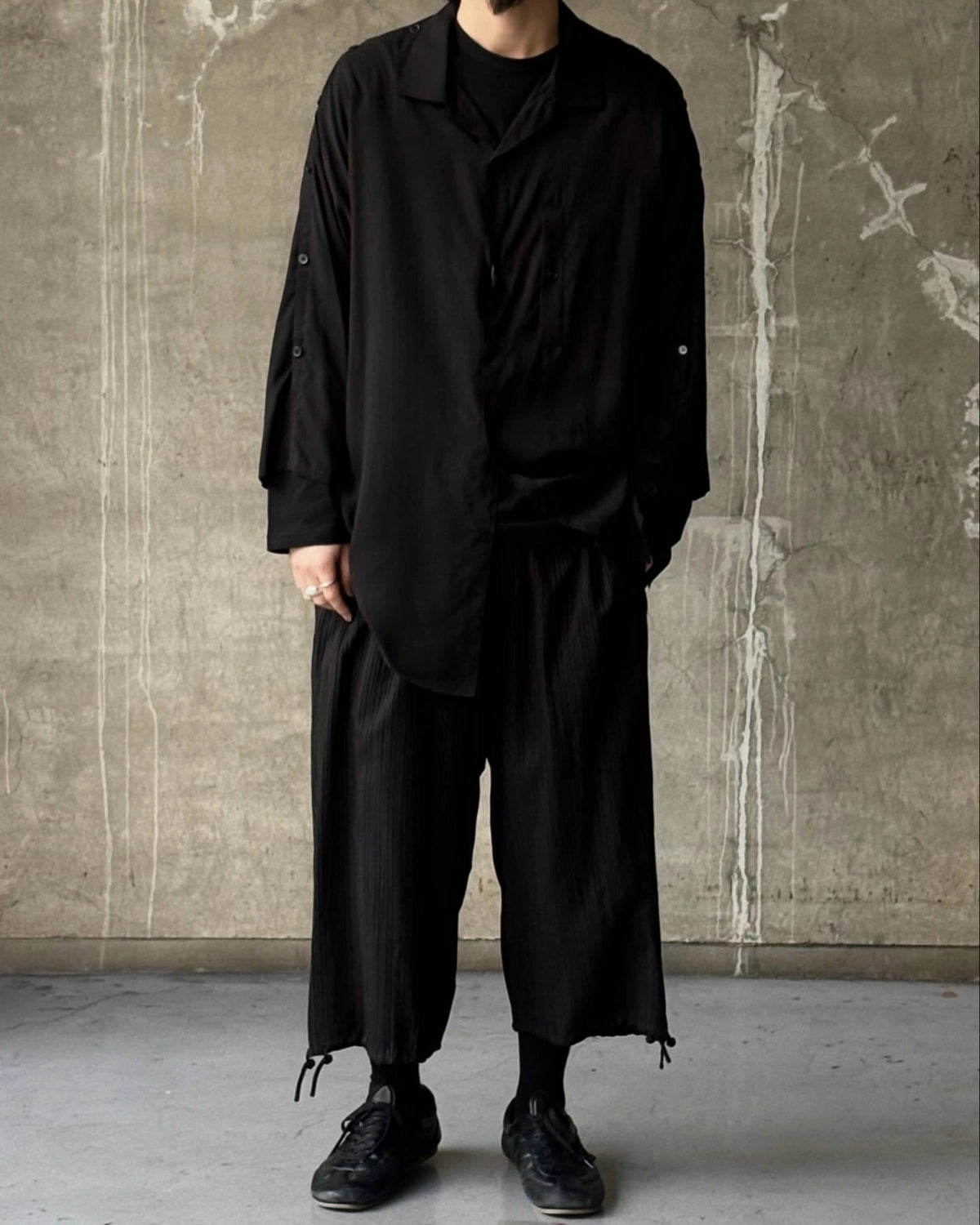 YOHJI YAMAMOTO / SHIRT (HK-B26-235-1)