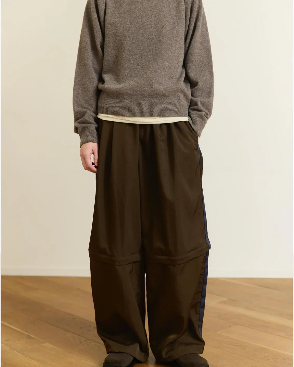 PHEENY / Cotton Tencel Check Snow Pants (PA26-PT03)