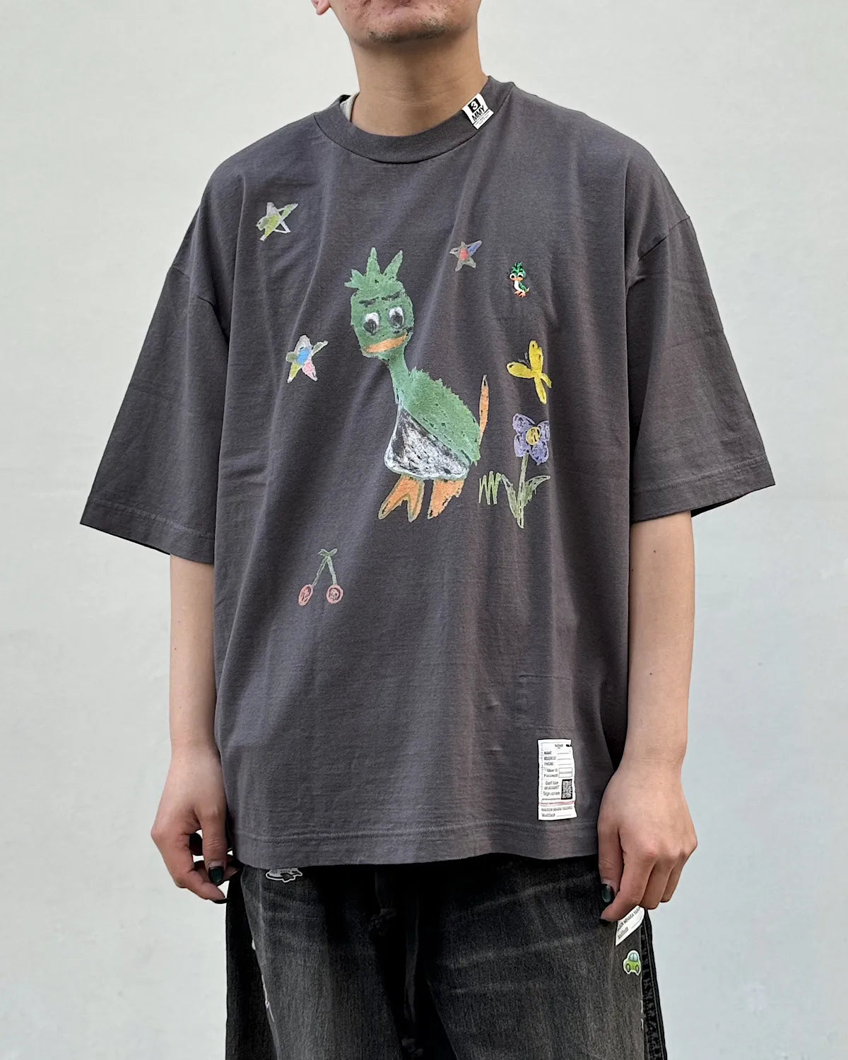 Maison MIHARA YASUHIRO / Leon Doodle Printed T-shirt (J16TS862)