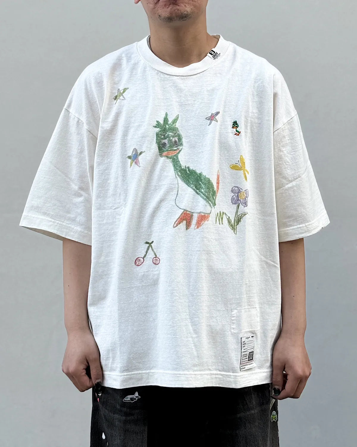 Maison MIHARA YASUHIRO / Leon Doodle Printed T-shirt (J16TS862)