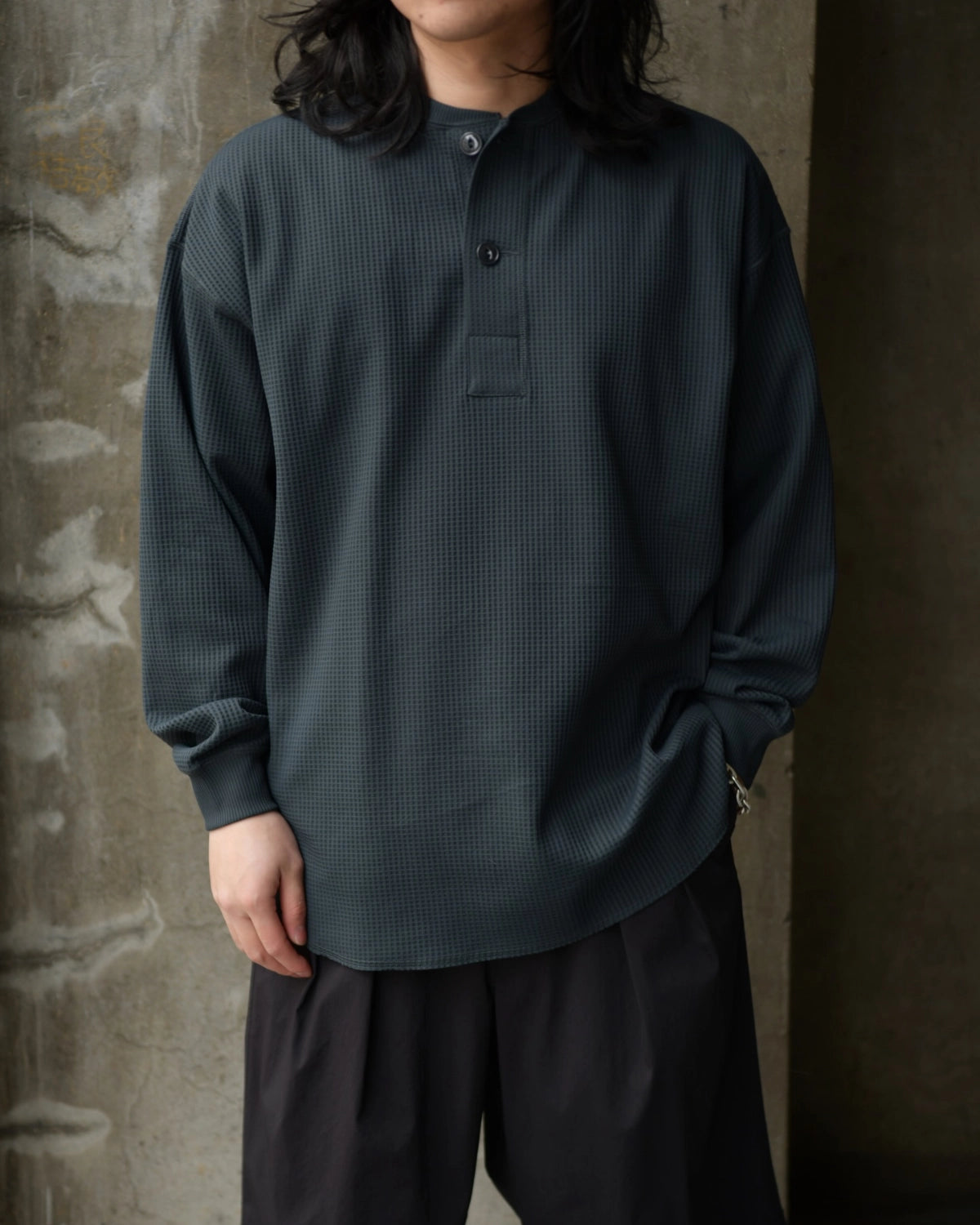 DAIWA PIER39 / TECH THERMAL HENLEY L/S (BE-38026)