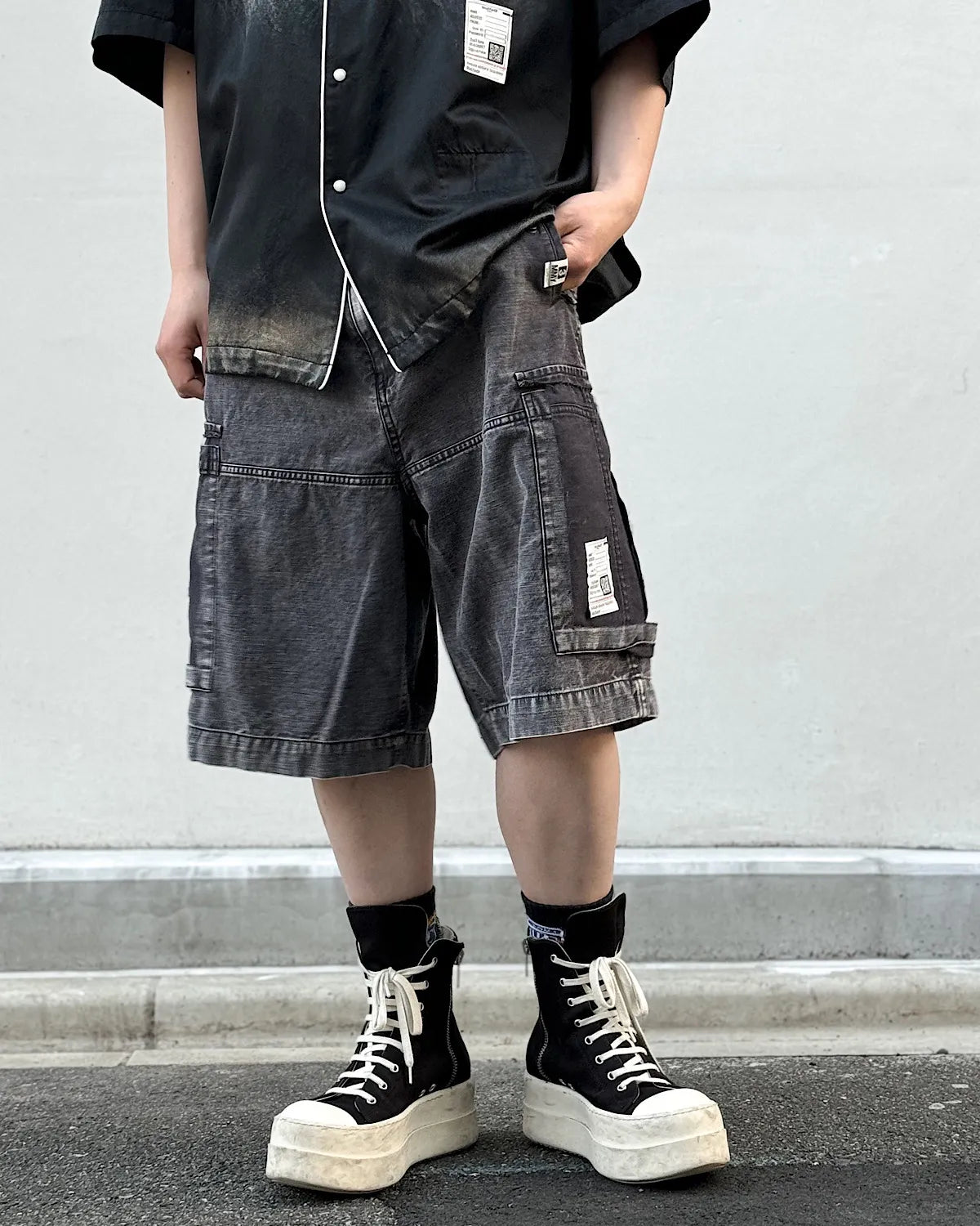 Maison MIHARA YASUHIRO(メゾンミハラヤスヒロ) / Cotton Satin Cargo