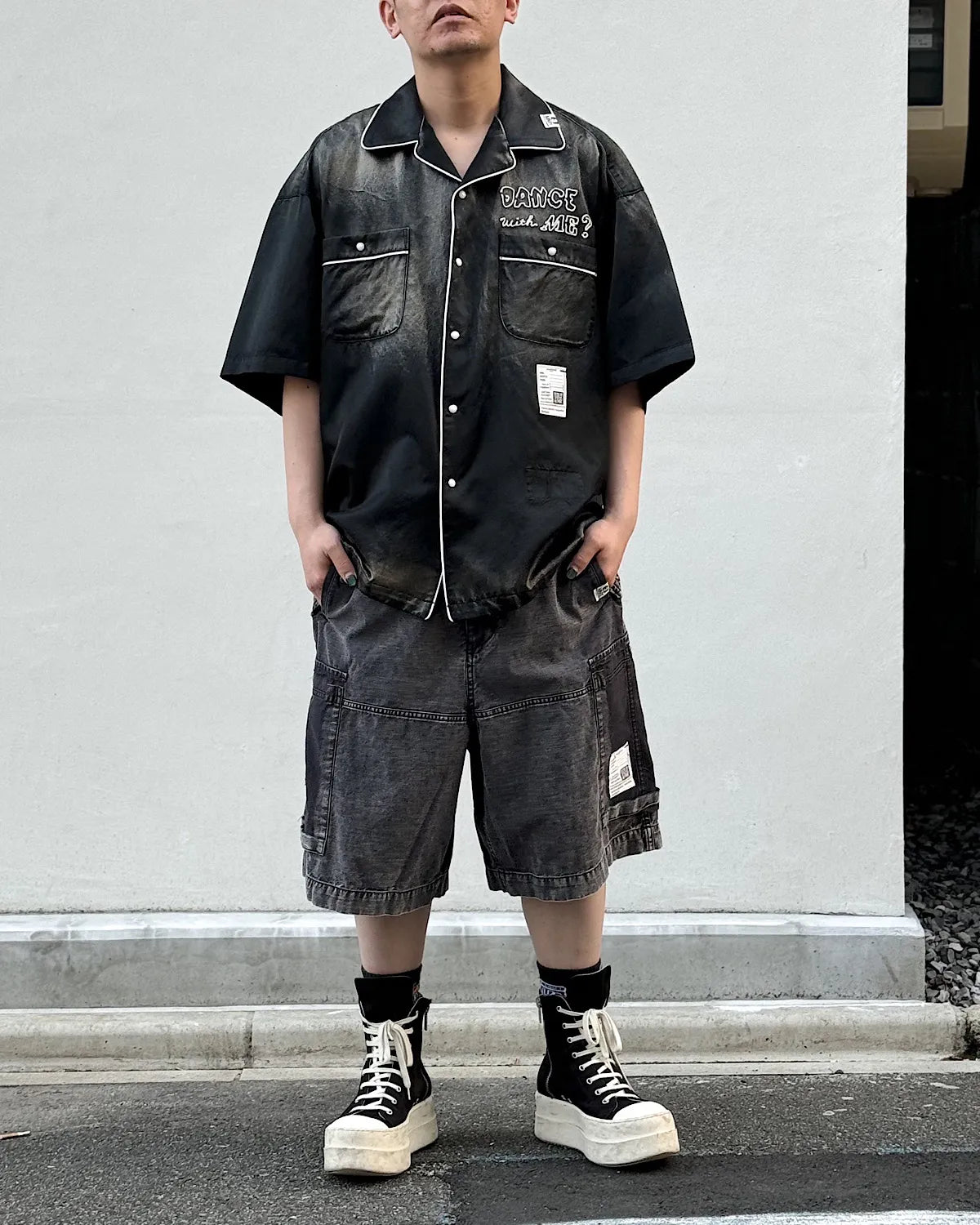 Maison MIHARA YASUHIRO(メゾンミハラヤスヒロ) / Cotton Satin Cargo Maison MIHARA YASUHIRO(メゾンミハラヤスヒロ) / Cotton Satin Cargo