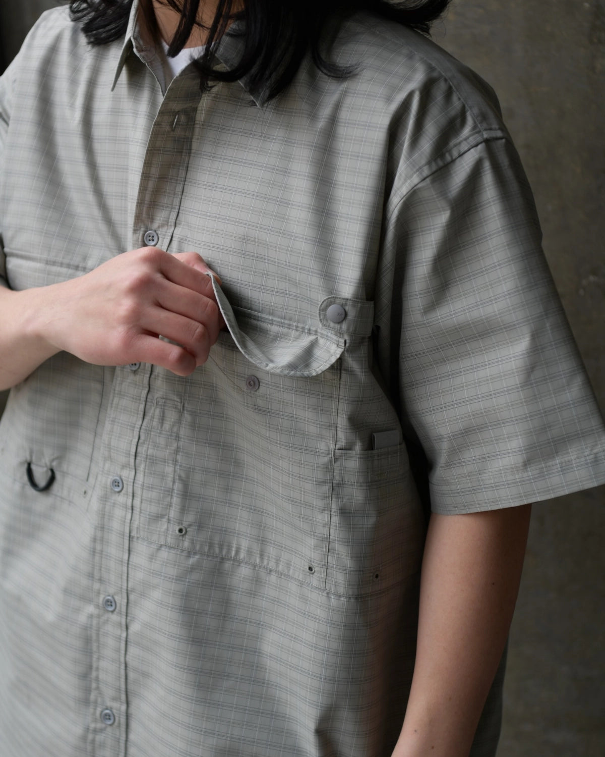 DAIWA PIER39 / TECH FISHING SHIRT S/S SUMMER PLAID (BE-70026)