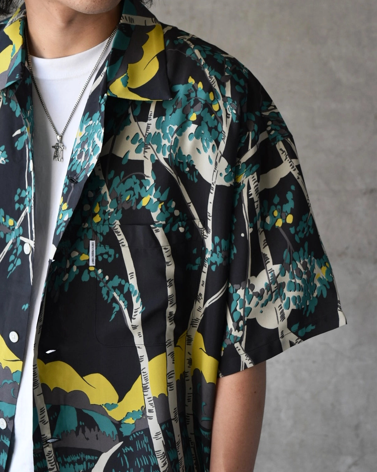 COOTIE PRODUCTIONS® / Rayon Open Collar S/S Shirts (CTE-25S413)