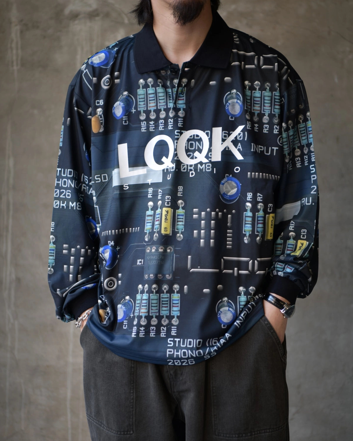 LQQK STUDIO / CIRCUIT BOARD JERSEY (LQS26CJ05)