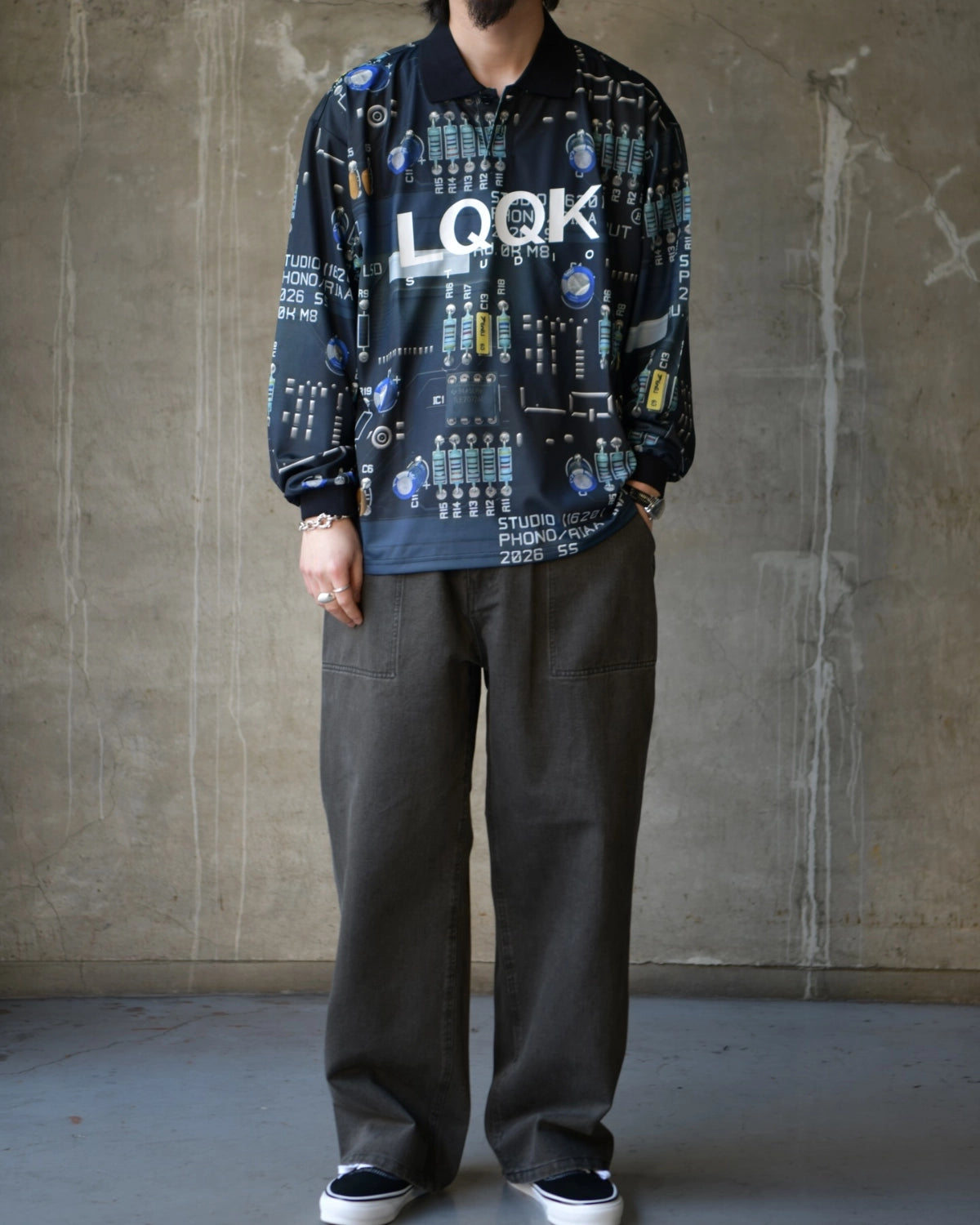 LQQK STUDIO / CIRCUIT BOARD JERSEY (LQS26CJ05)