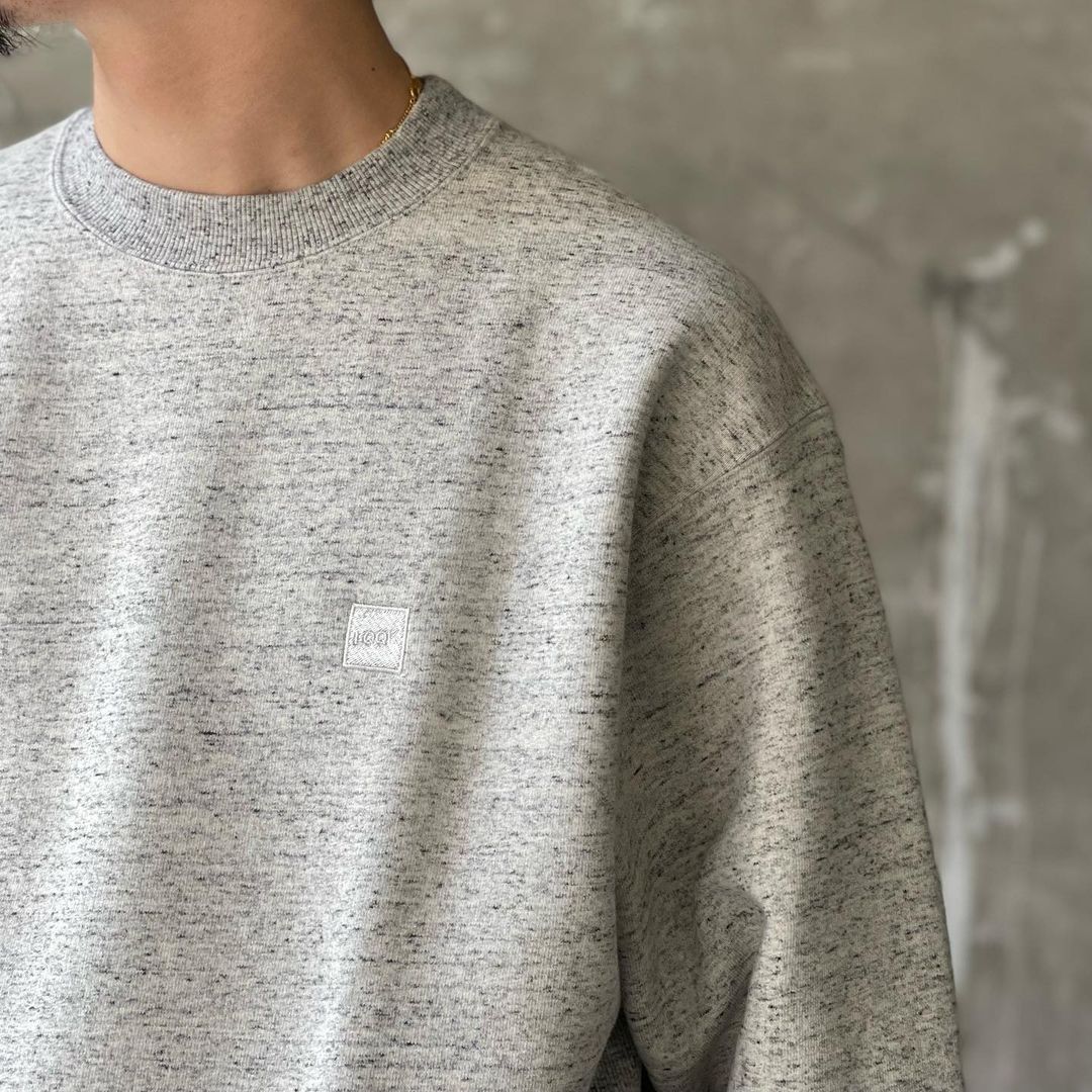 LQQK STUDIO / MIDWEIGHT FLEECE CREWNECK