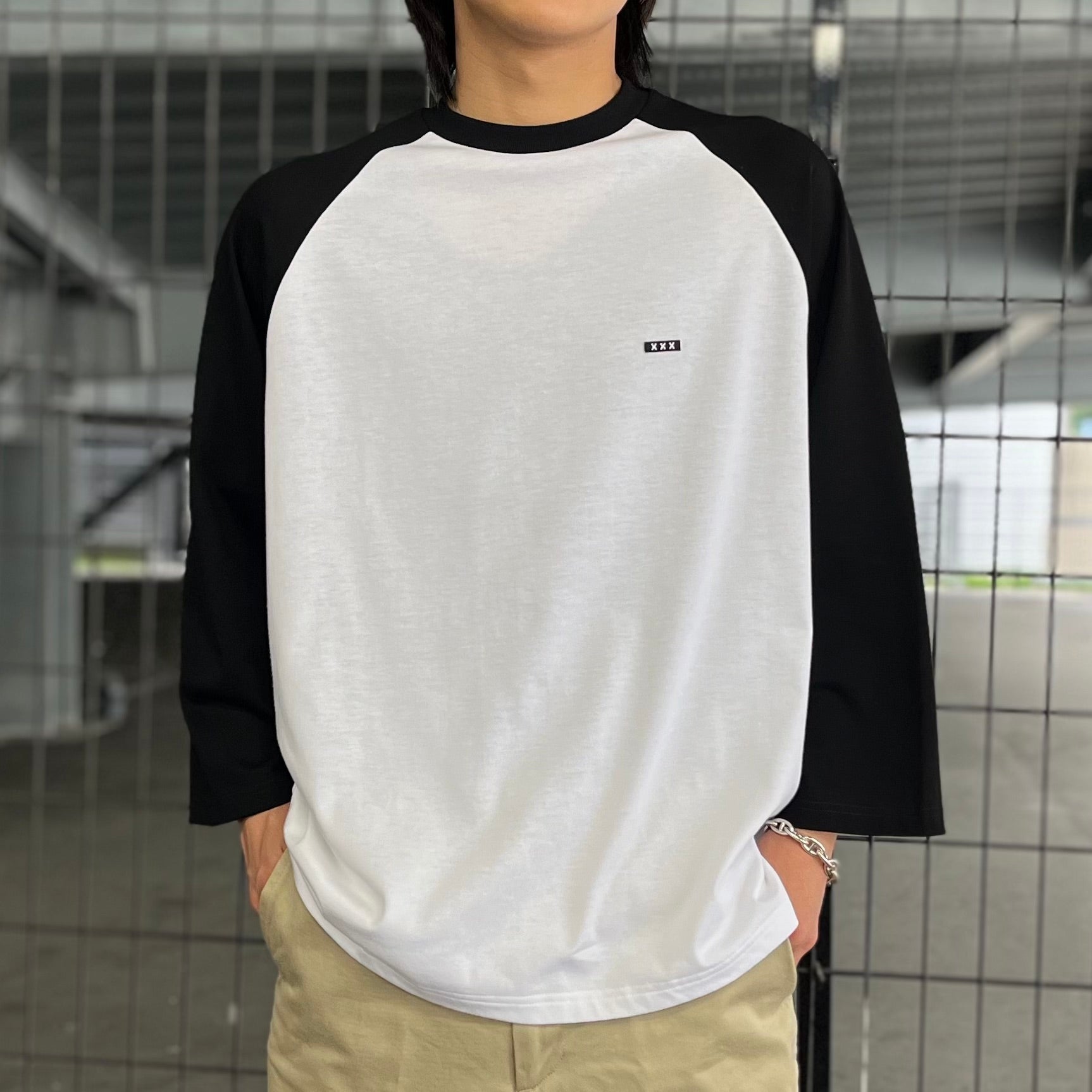 GOD SELECTION XXX / RAGLAN SLEEVE T-SHIRT (GX-S24-RT-02)