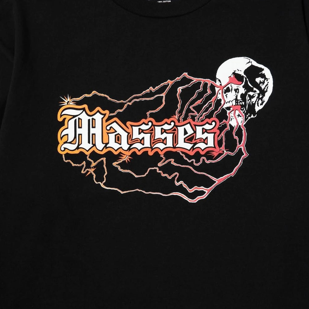 MASSES / T-SHIRT L/S SKULL THUNDER (1251006014)