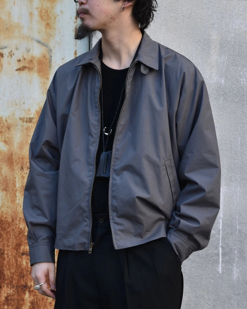 CIOTA / Zip-up Jacket -Typewriter Cloth- (JKLM-143)