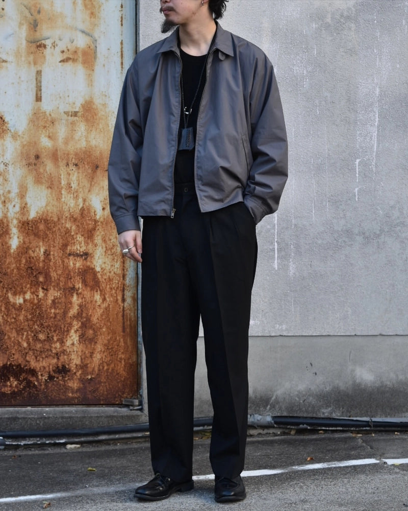 CIOTA / Zip-up Jacket -Typewriter Cloth- (JKLM-143)