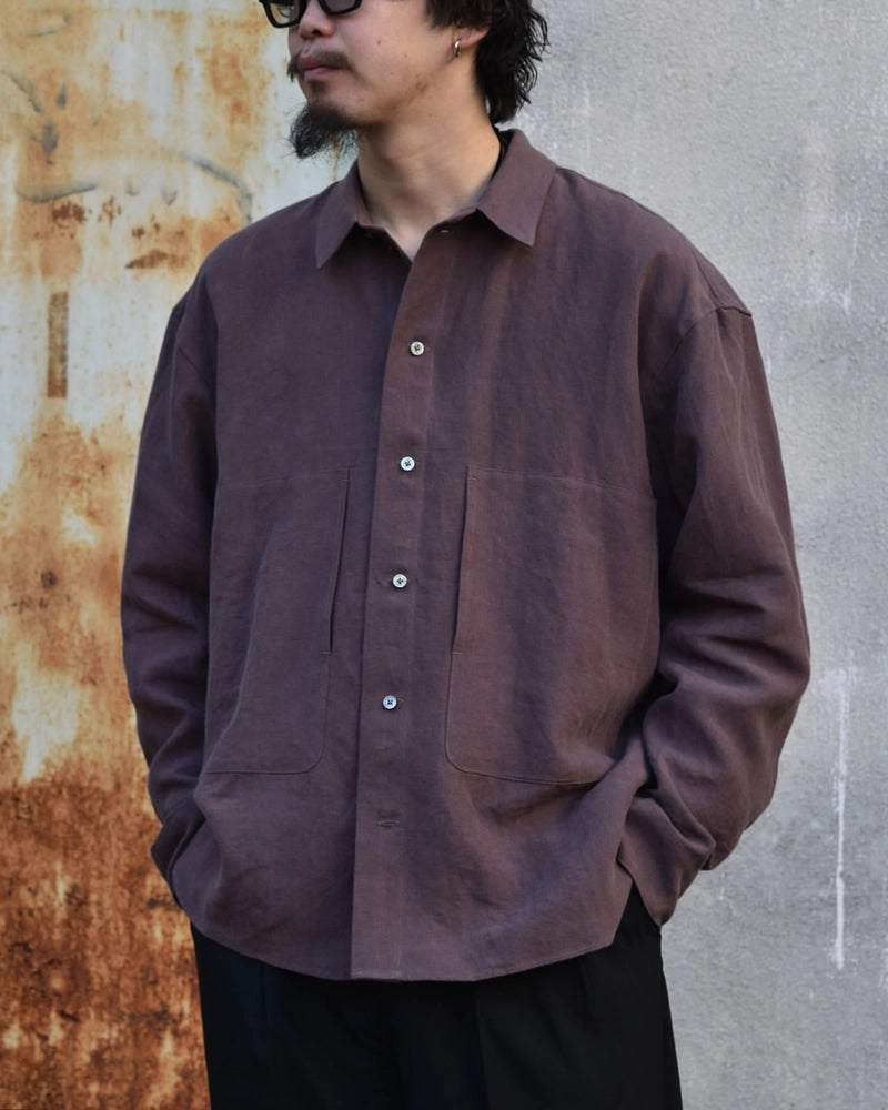 POLYPLOID / SHIRT JACKET C (C-5-001-036)