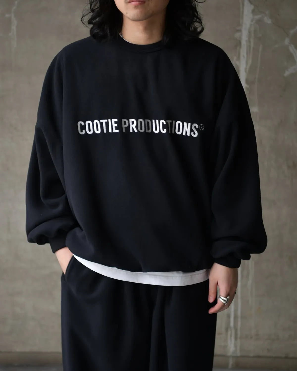 COOTIE す*人様 COOTIE PRODUCTIONS スウェットシャツ L PRODUCTIONS 