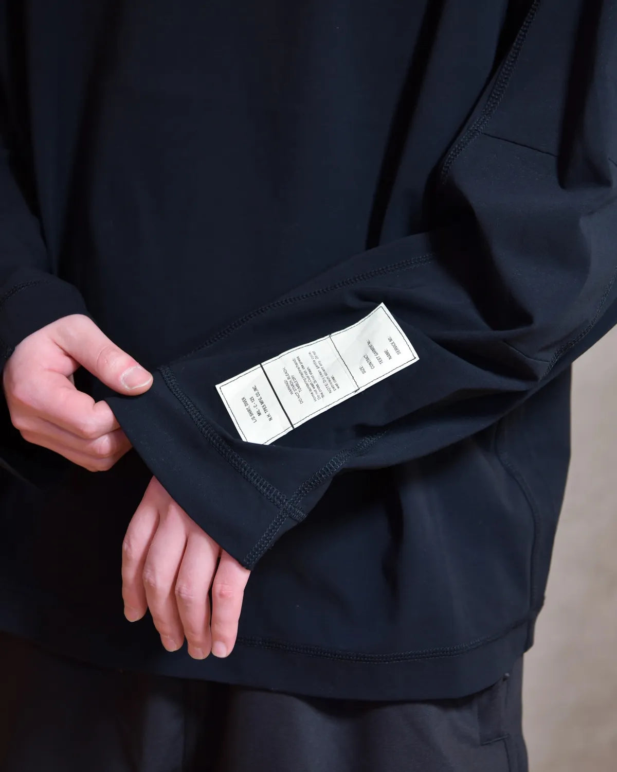 N.HOOLYWOOD TEST PRODUCT EXCHANGE SERVICE / LONG SLEEVE T-SHIRT (9261-CS05-012)