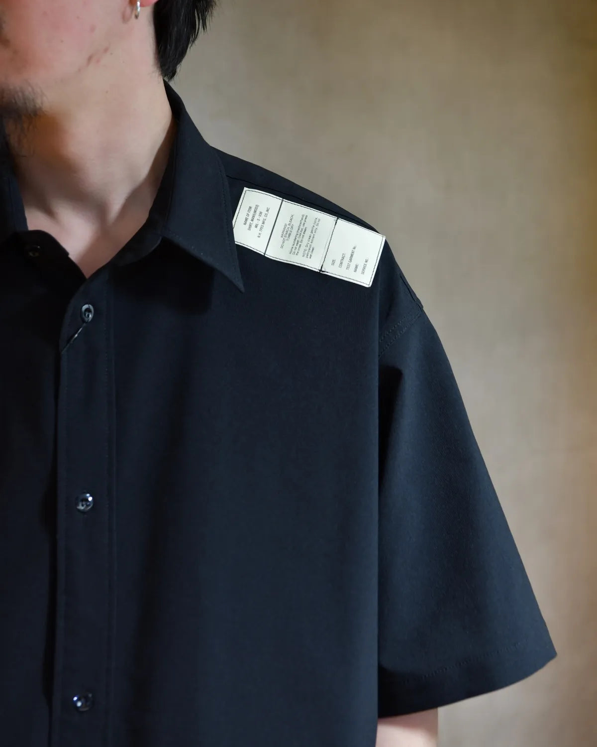 N.HOOLYWOOD TEST PRODUCT EXCHANGE SERVICE / HALF SLEEVE SHIRT (9261-SH50-002)