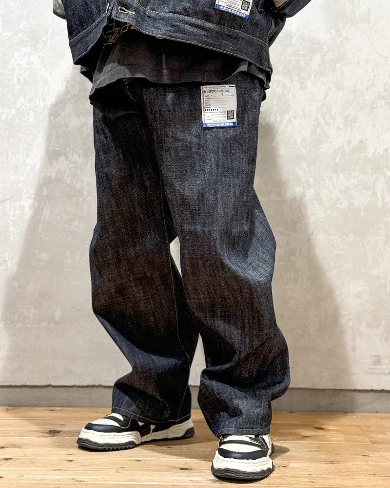 Maison MIHARA YASUHIRO  in・stru(men-tal). / DENIM BAGGY PANTS (I13PT023)