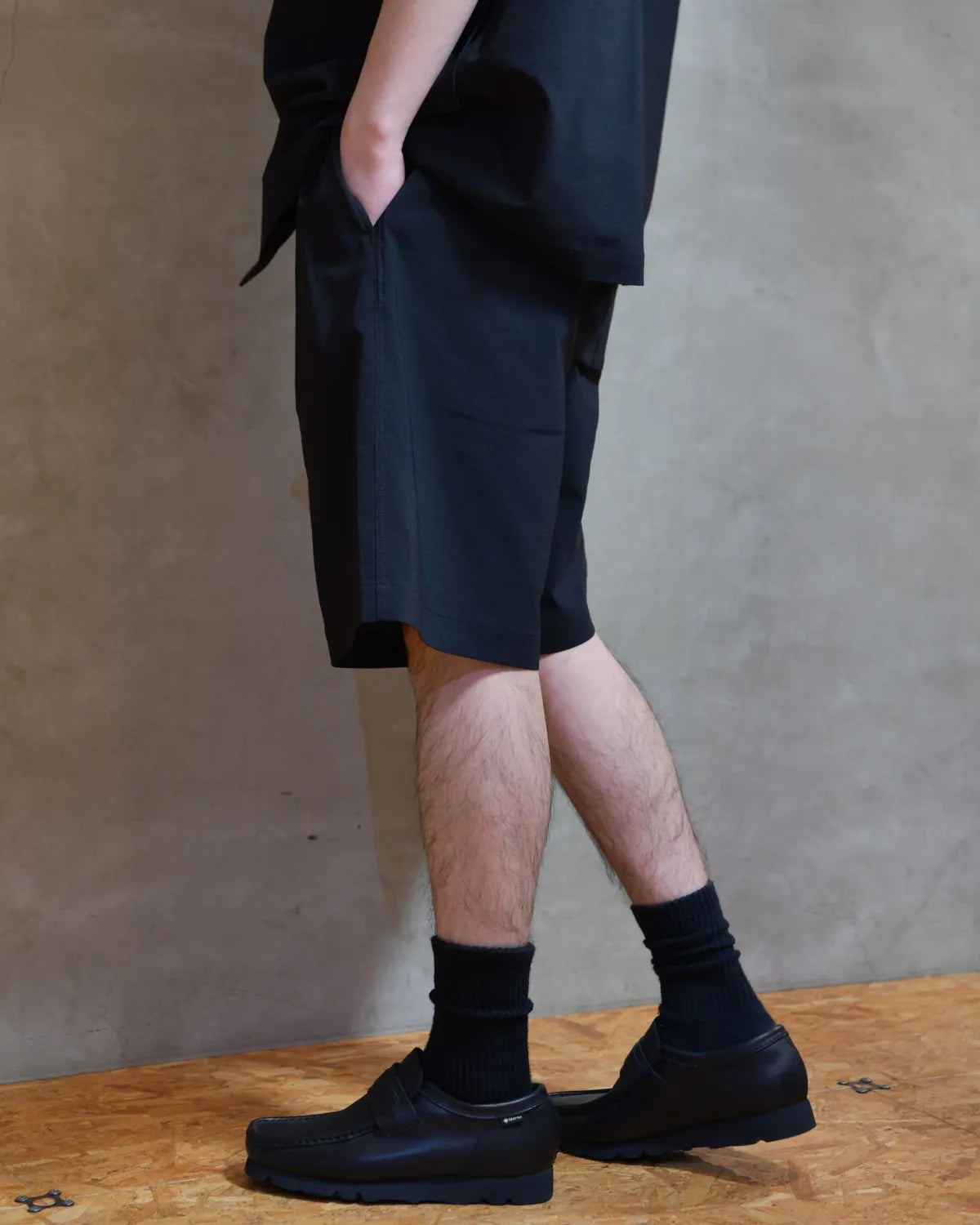 N.HOOLYWOOD TEST PRODUCT EXCHANGE SERVICE / TUCK HALF PANTS (9261-CP54-002)