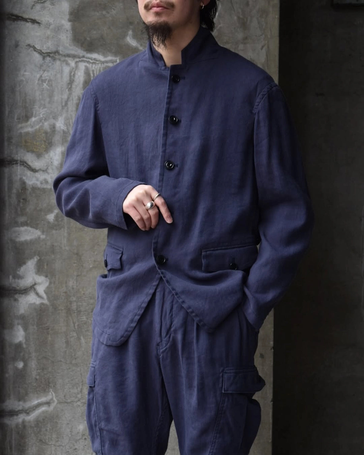 NONNATIVE / OFFICER 5B JACKET Li / Ac TWILL (NN-J4609)