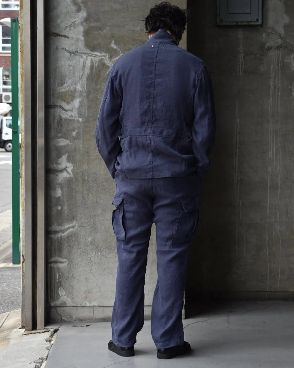 NONNATIVE / OFFICER 5B JACKET Li / Ac TWILL (NN-J4609)