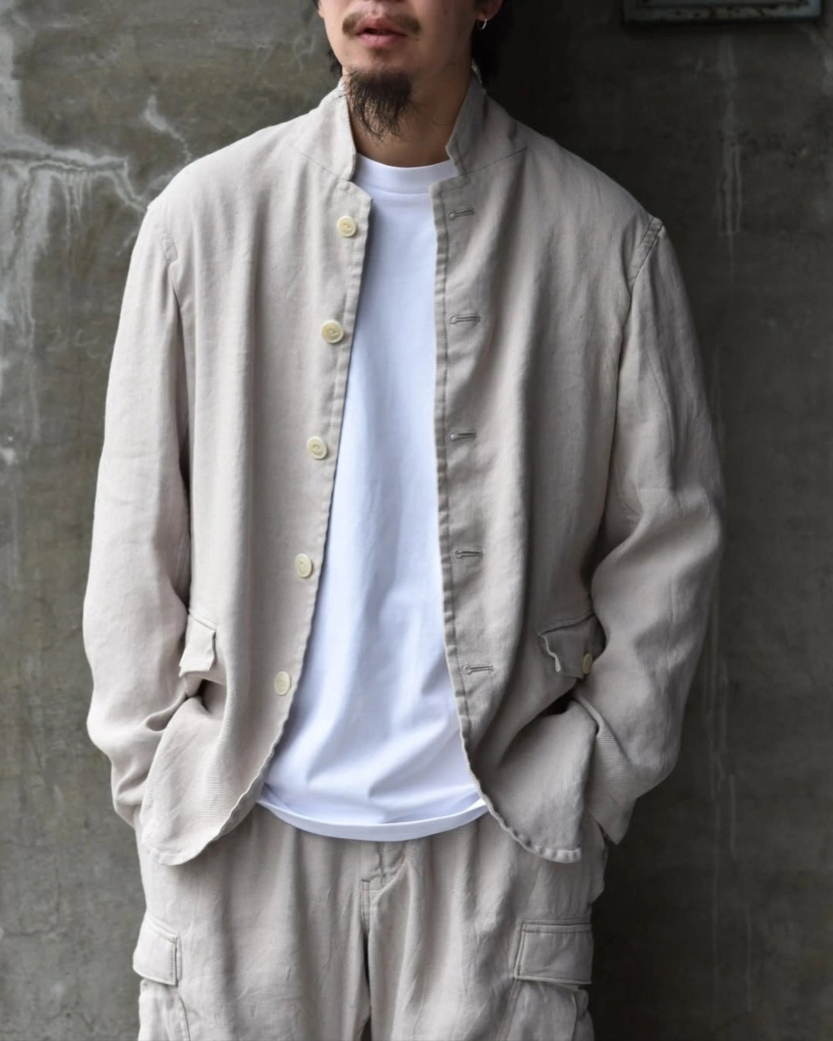 NONNATIVE / OFFICER 5B JACKET Li / Ac TWILL (NN-J4609)