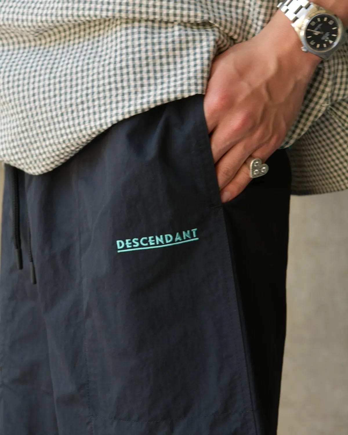 DESCENDANT / DBS NYLON BEACH SHORTS (261TQDS-PTM03)