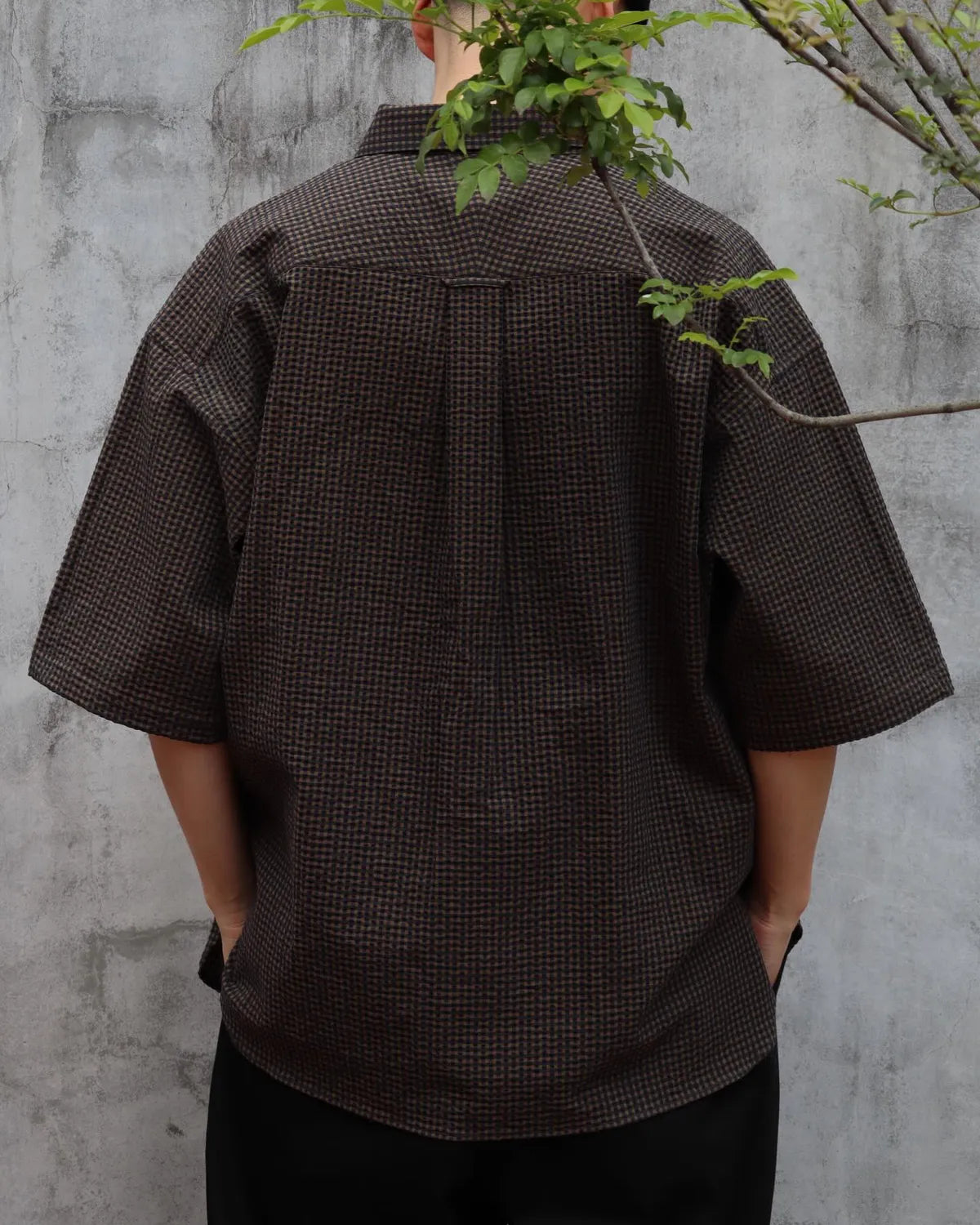 DESCENDANT (ディセンダント) / VOIL PULLOVER PLAID SS SHIRT | 公式