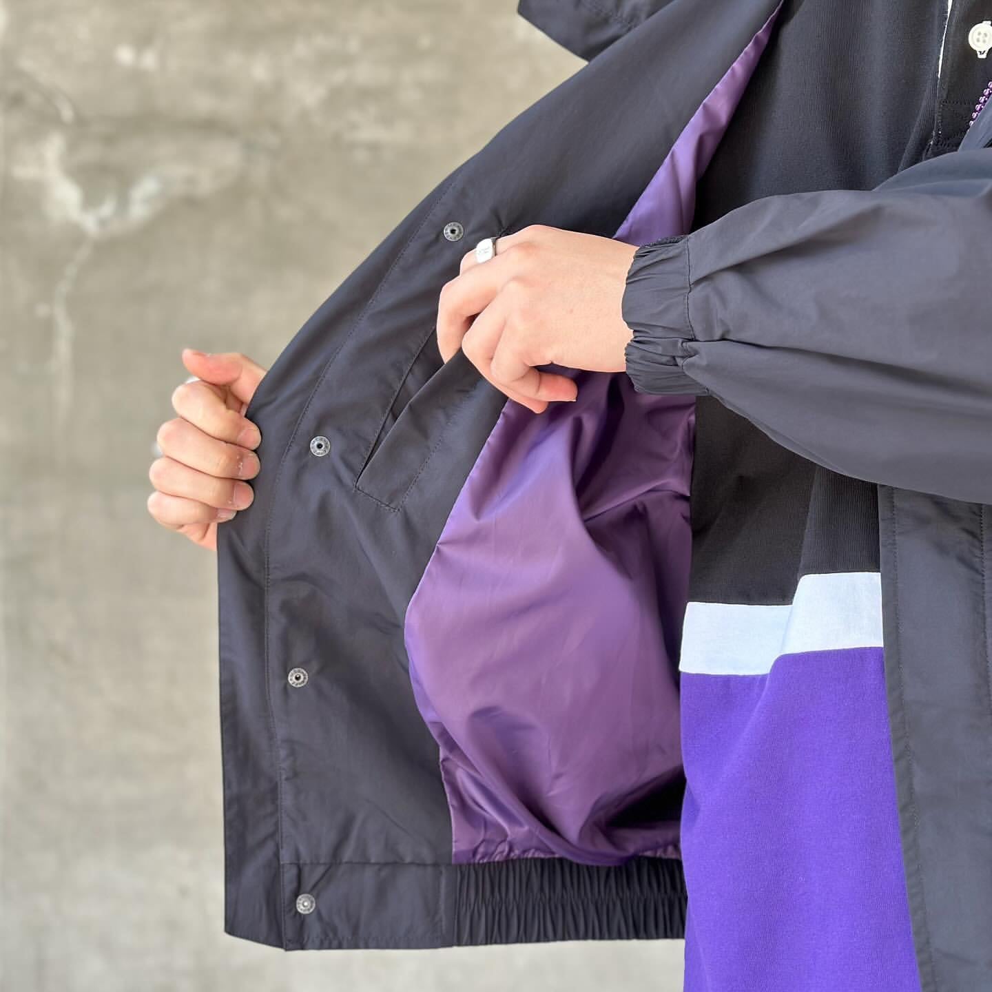 DESCENDANT / VENT NYLON JACKET