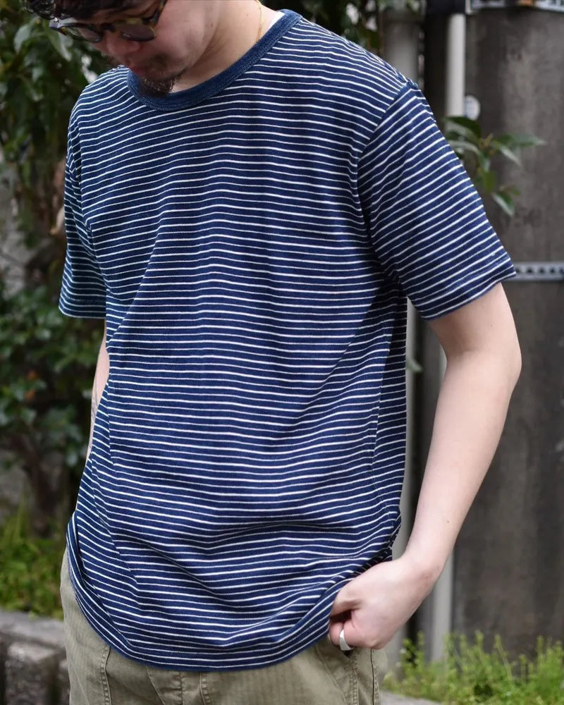 RRL / STRIPE TEE (1441MNRRTSHIN820115)