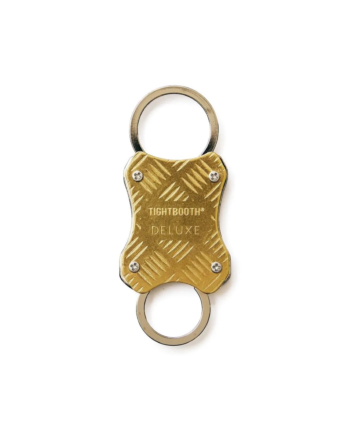 DELUXE / DELUXE × TIGHTBOOTH CHECKER PLATE CARABINER (26SD0458)