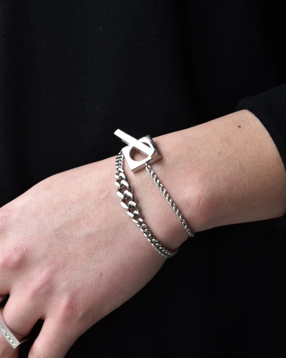 TOM WOOD / Square Rope Bracelet (101430)