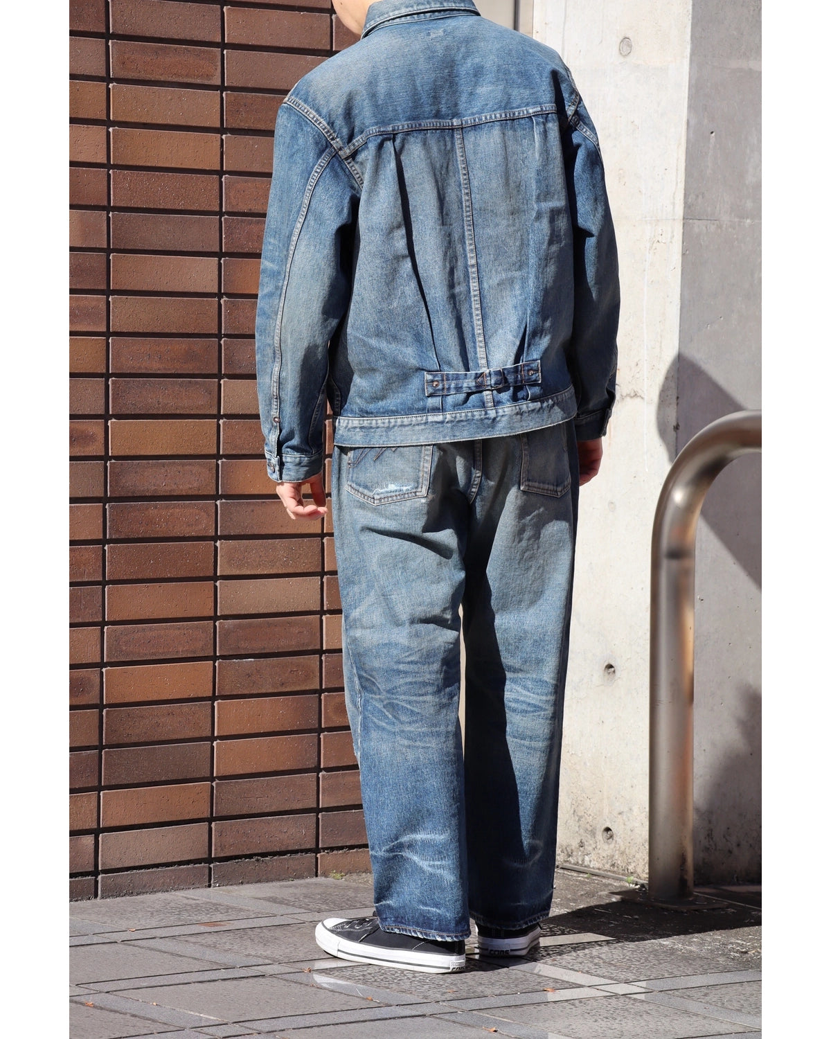 SEQUEL / × FRAGMENT DAMEGE DENIM PANTS (SQ-24AW-PT-09)