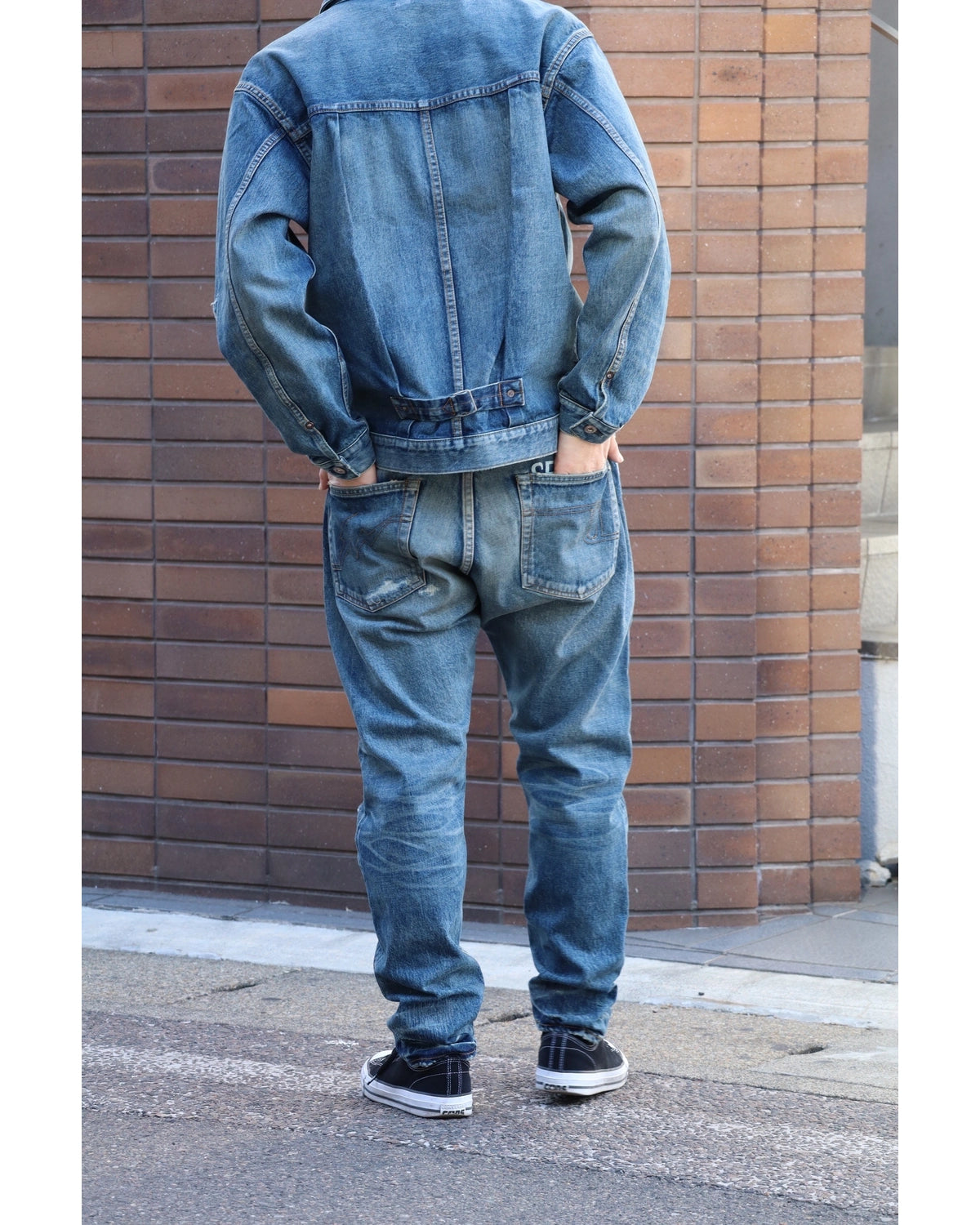 SEQUEL / × FRAGMENT DAMEGE DENIM PANTS (SQ-24AW-PT-10)